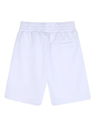 Shorts per bambino Givenchy Kids bianco con tasca posteriore applicata H31100 10P GIVENCHY KIDS 