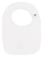Set tutina cappello e berretto per neonata Chloé Kids bianco con cuciture tono su tono C20776 117 CHLOE' KIDS 