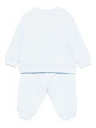 Set di maglia e pantaloni per neonata Polo Ralph Lauren Kids azzurri con stampa grafica Teddy 320P02078 001 Ralph Lauren kids 