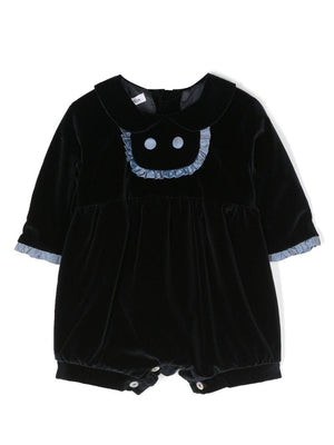 Tutina per neonata JESURUM BABY blu con ruches