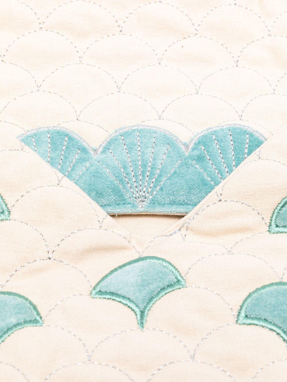 Abito sirena giocattolo per bambina Avery Row beige con rifiniture smerlate DUSMER MERMAID AVERY ROW 