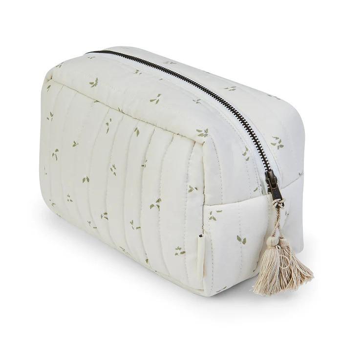 Beauty case per neonati Avery Row beige trapuntato in cotone biologico WBANSC NETTLE SCATTER AVERY ROW 