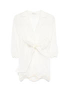 Giacca per bambina JESURUM BABY Valentina bianco con cintura VALENTINA VAR.20 JESURUM 