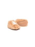 Scarpine primi passi per neonati Montelpare Tradition beige in finta pelliccia MT955 1358 MONTELPARE TRADITION 
