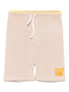 Pantaloni per neonato Gensami kids beige in maglia PT01-B-SOFT GOLD BEIGE GENSAMI 