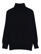 Maglione per bambino Paolo Pecora Kids blu a collo alto PP4099 BLU PAOLO PECORA KIDS 