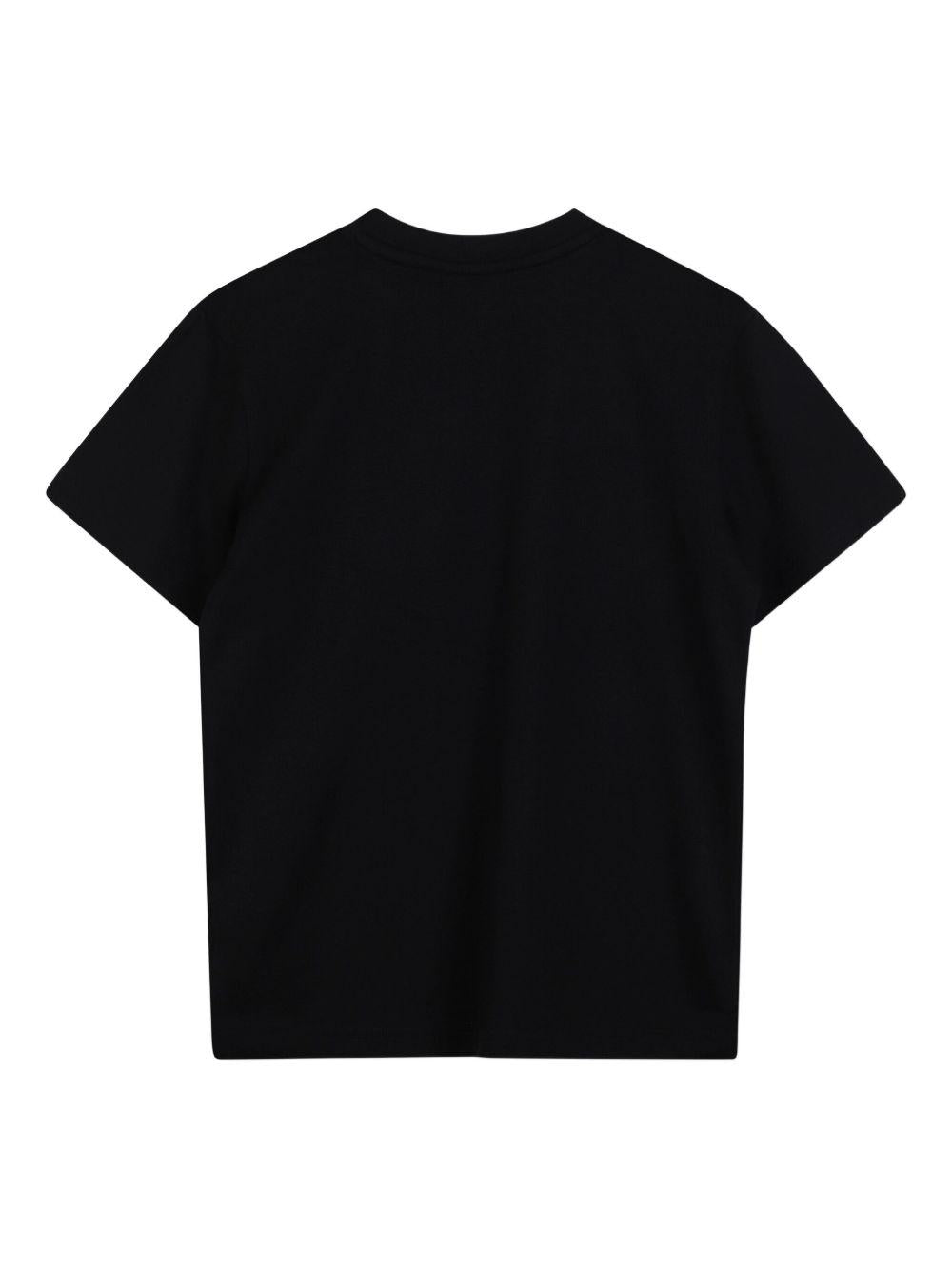 T-shirt per bambino Hugo Kids nera con tasca sul petto G00441 09B Hugo 