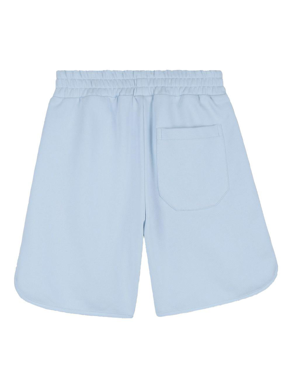 Shorts per bambino Givenchy Kids azzurro con tasca posteriore applicata H31104 77L GIVENCHY KIDS 