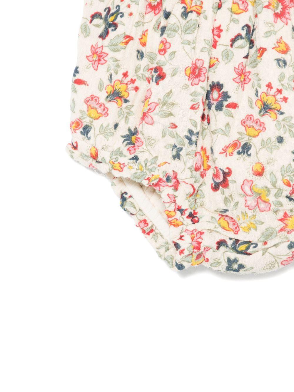 Shorts per neonata Louise Misha beige con stampa floreale FRI-W25-B0200 CREAM LOUISE MISHA 