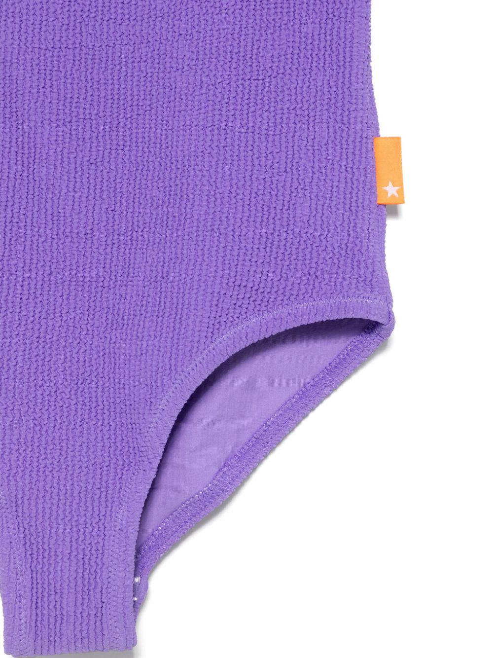 Costume da bagno per bambina Molo Nai Solid viola a monospalla 8S25P508 5403 MOLO 