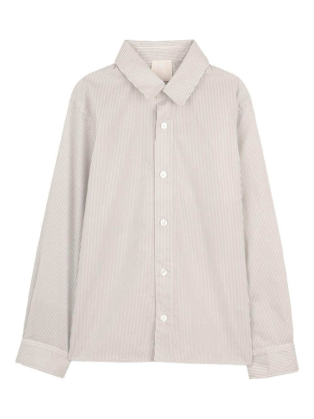 Camicia per bambino Givenchy Kids beige con motivo a righe H31082 N78 GIVENCHY KIDS 