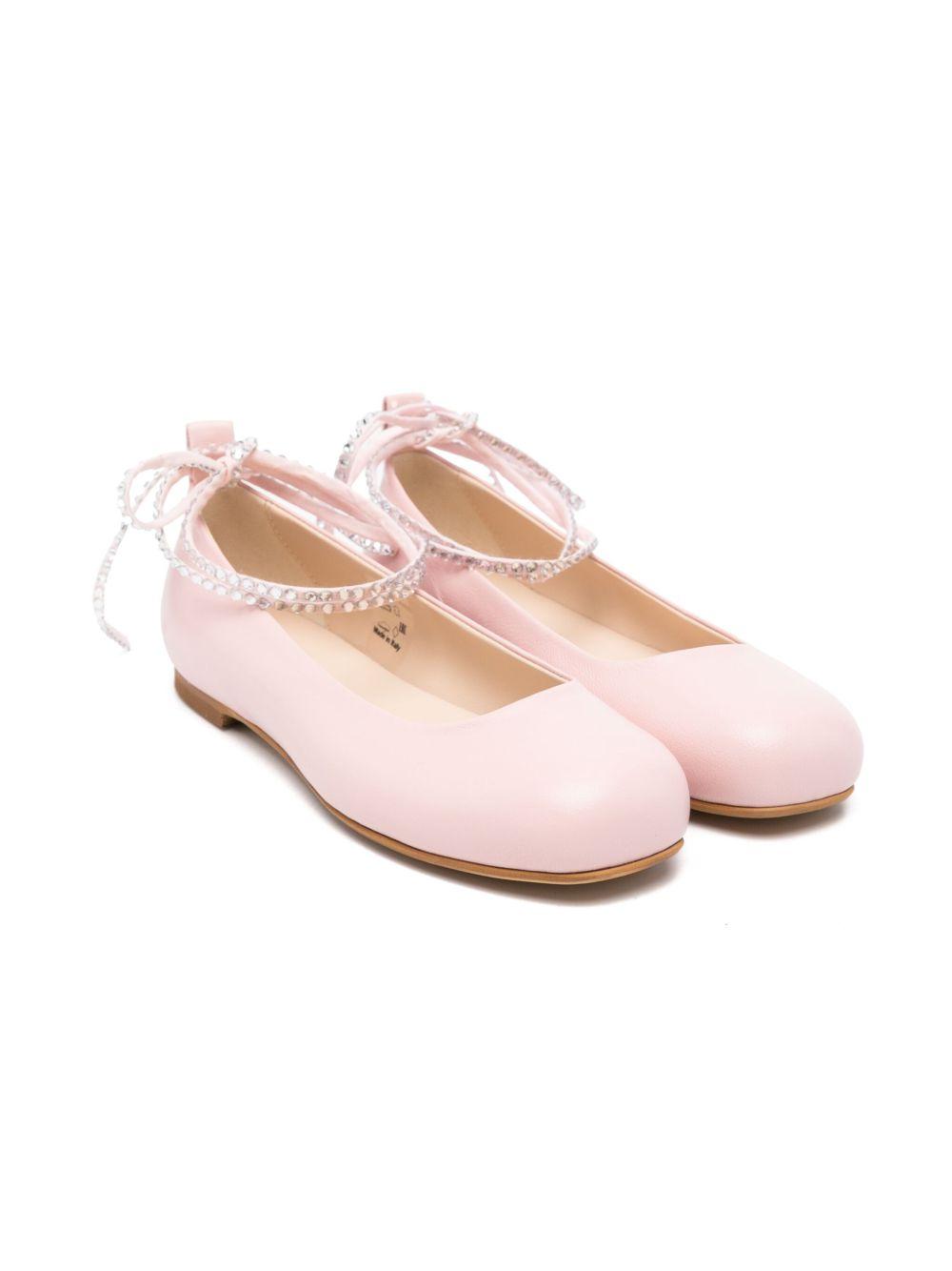 Ballerine per bambina Florens rosa con strass F9230 10J FLORENS 