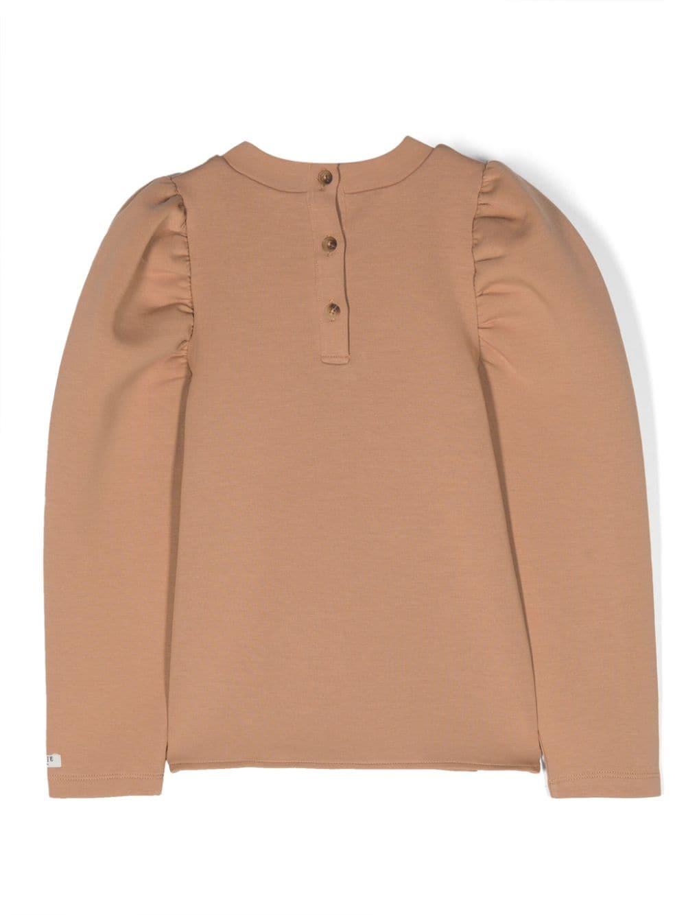 Felpa Minee per bambina Donsje rosa con maniche lunghe 4073100 00035 DONSJE 