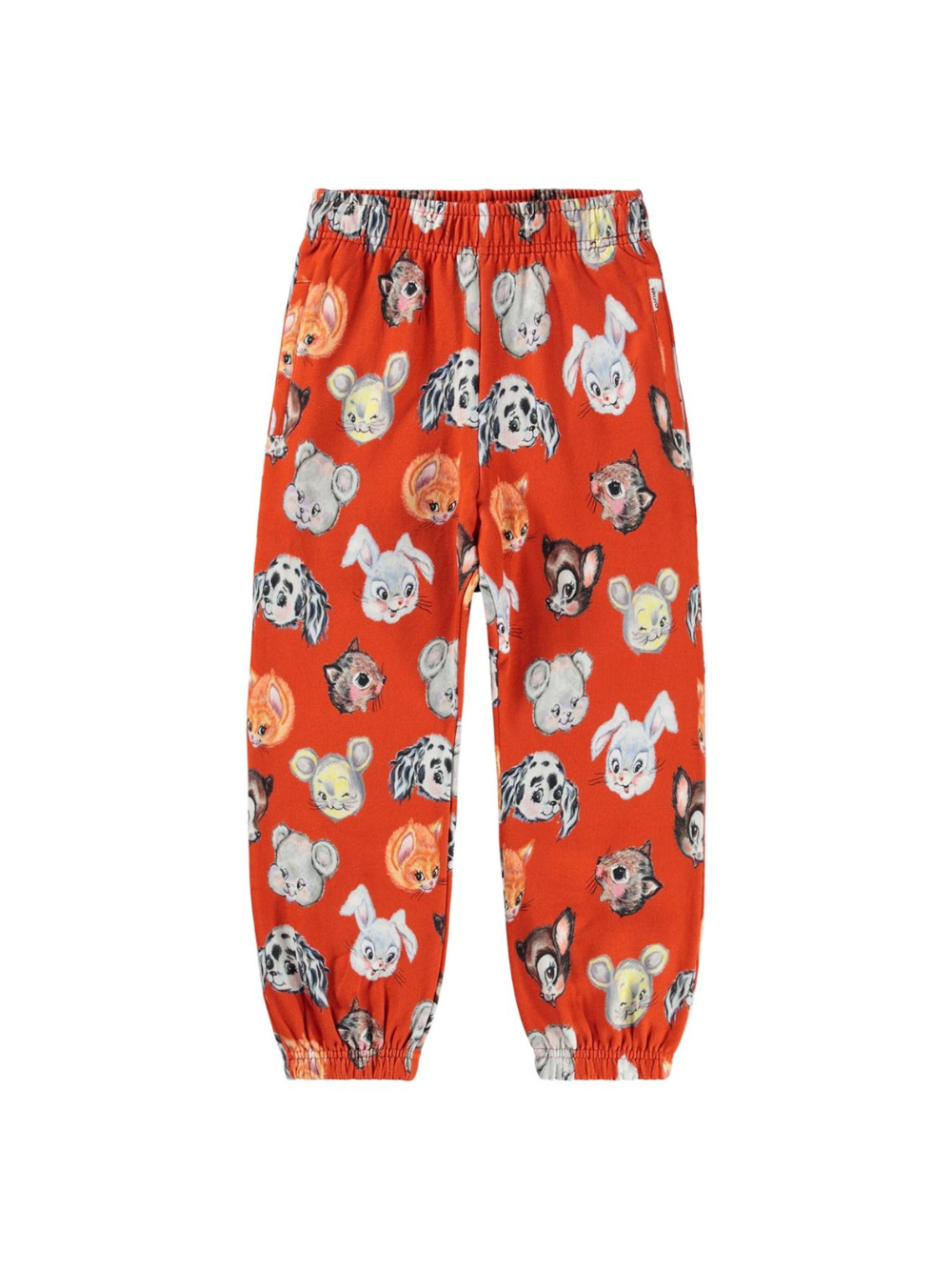 Chino per bambina Molo rosso in cotone biologico 2W25I202 8201 MOLO 