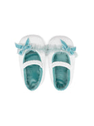 Ballerine per neonata Colorichiari bianco con fiocco azzurro FN9578923232 2033 COLORICHIARI 