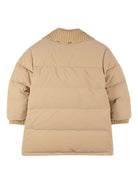 Giubbino per bambina Chloé Kids beige con applicazione con logo C20663 231 CHLOE' KIDS 