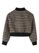 Giubbino per bambina Lanvin Enfant multicolore con polsini a coste N30311 P90 LANVIN 
