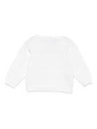 Cardigan per neonato La Stupenderia beige con scollo a V 1WCCR21 800Y21 LA STUPENDERIA 
