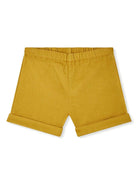 Shorts Ecady per neonata Bonpoint giallo con vita elasticizzata S05YBEW00003 030A BONPOINT 