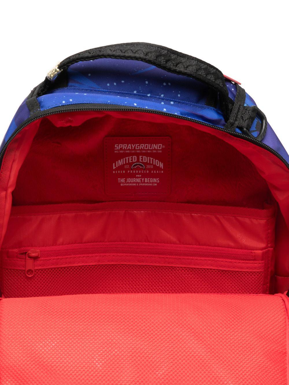 Zaino per bambino Sprayground kid multicolore con stampa grafica 910B8356 NSZ SPRAYGROUND 