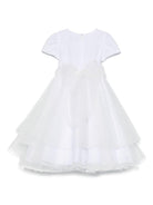 Abito per bambina Mariella Ferrari bianco con fiocco AT931 083 MARIELLA FERRARI 