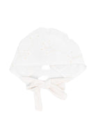 Cappello per neonata La Stupenderia bianco con dettaglio fiocco 1CBCP06 X28 LA STUPENDERIA 