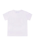 T-shirt per neonatoVersace Kids bianca con stampa grafica sul davanti 10185701A17231 2W110 VERSACE KIDS 