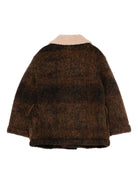 Giubbino per bambino Fay Kids marrone con colletto in pile FX2Q07 U0229 799MC FAY KIDS 