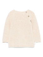 Maglione per neonati Paz Rodriguez beige con effetto mélange 003-131813 64 H89 PaZ RODRIGUEZ 