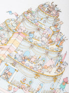 Coperta Le Gâteau per neonati Atelier Choux multicolore con stampa grafica CA-CQ-LEG A-U ATELIER CHOUX PARIS 