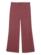 Pantaloni per bambina Chloé Kids rosso con piega C20630 47N CHLOE' KIDS 
