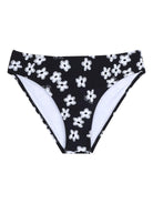 Set due pezzi bikini per bambina The Marc Jacobs Kids nero con stampa fiori W60758 09B THE MARC JACOBS KIDS 