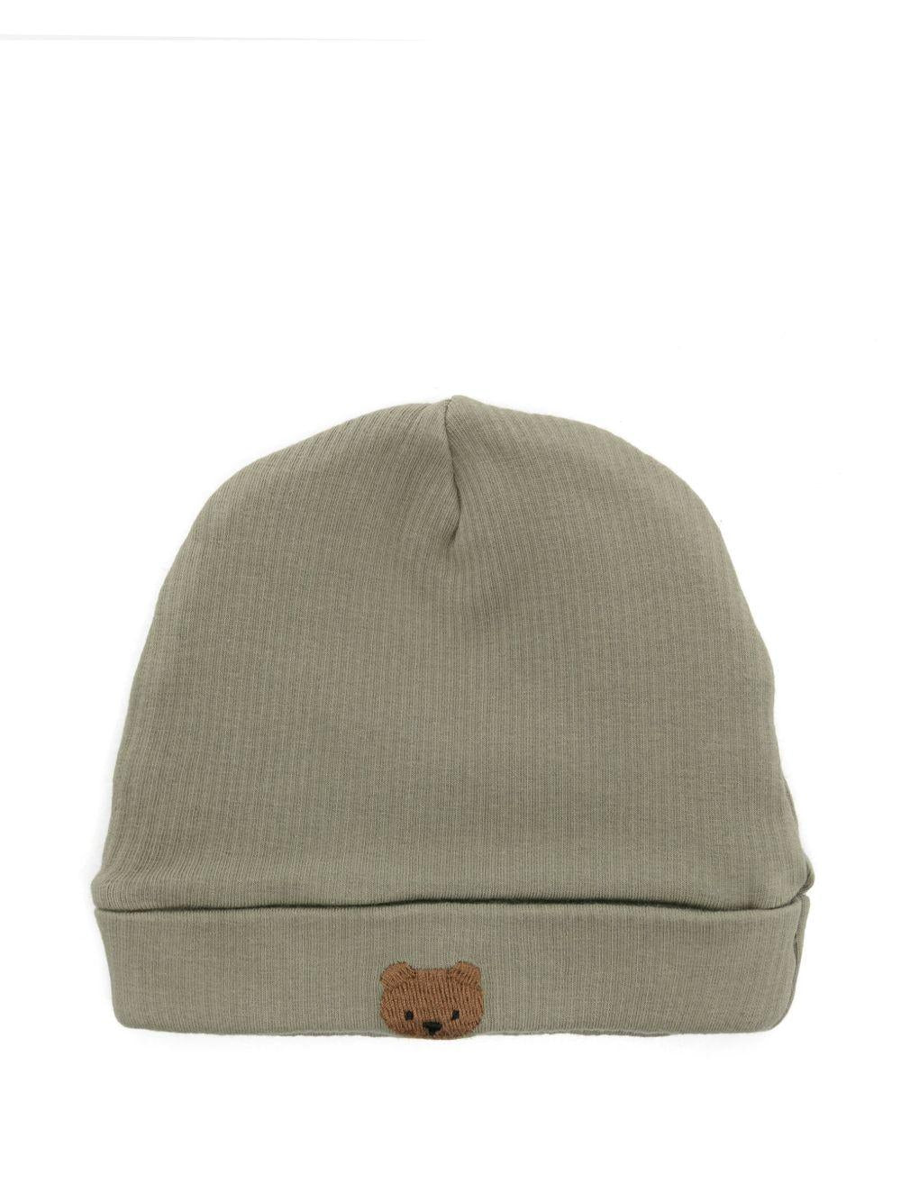 Cappello per neonato Donsje Beller verde con motivo con ricamo 3037901 00016 DONSJE 