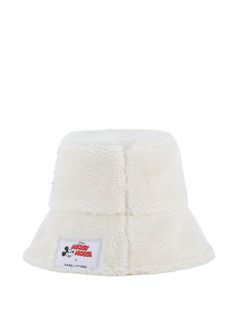 Cappello per bambini Marc Jacobs Kids x Disney Mickey Mouse bianco bucket W60709 126 THE MARC JACOBS KIDS 