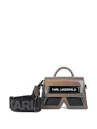 Borsa tote per bambina Karl Lagerfeld Kids nero iridescente Z31014 09B KARL LAGERFELD KIDS 