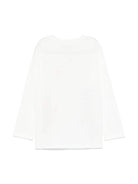 T-shirt con stampa illustrazione per bambina Stella McCartney Kids bianca con maniche lunghe TV8E10 Z0434 101 STELLA McCARTNEY KIDS 