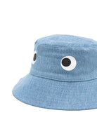 Cappello bucket per bambino Stella McCartney Kids in denim con applicazione TY0P97 Z0746 601 STELLA McCARTNEY KIDS 