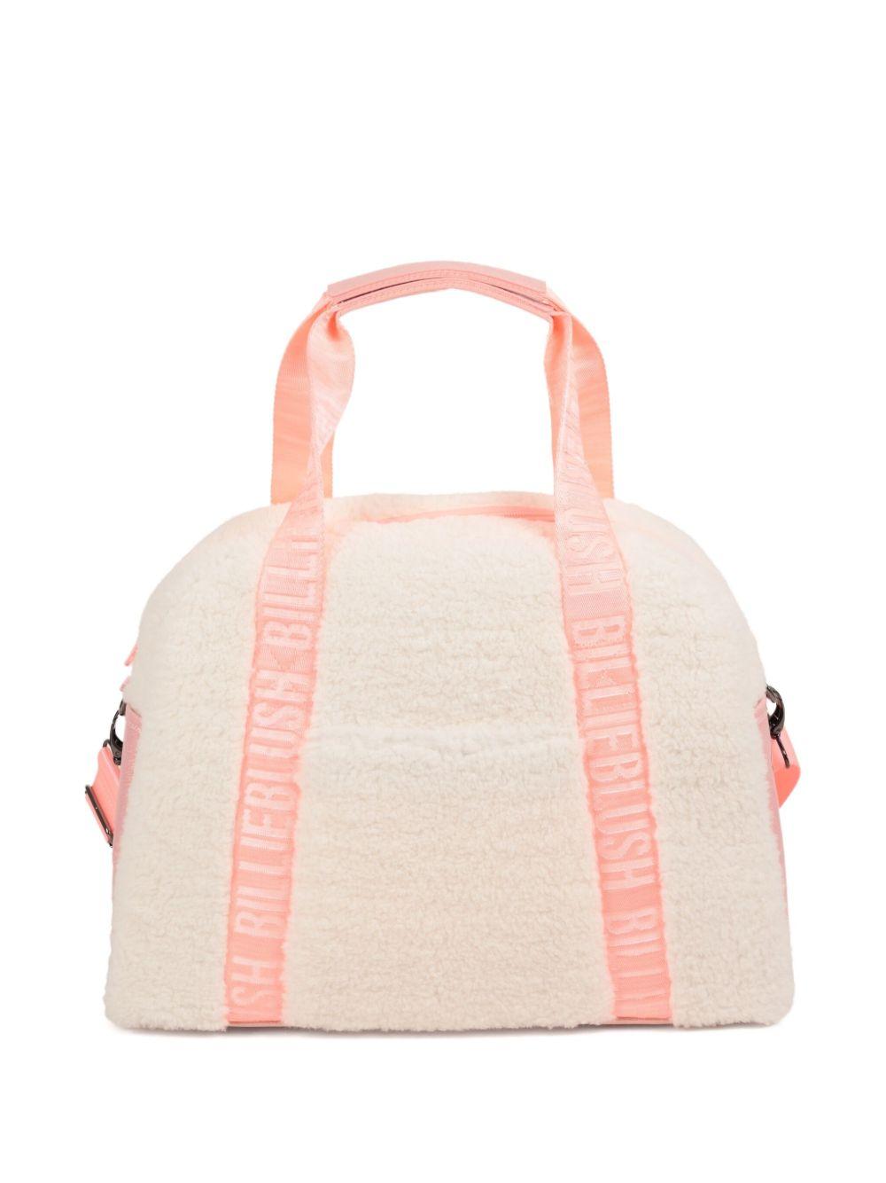 Borsa fasciatoio per neonati Billieblush beige con shearling sintetico U21490 121 BILLIEBLUSH 