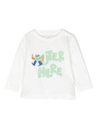 T-shirt con stampa grafica TV8510 Z0434 101 STELLA McCARTNEY KIDS 