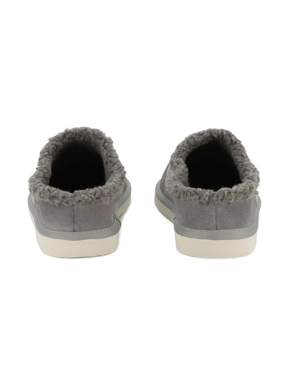 Slippers per bambina Chloé Kids grigie con scritta con logo C20692 047 CHLOE' KIDS 