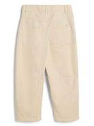 Pantaloni per bambino Brunello Cucinelli Kids beige con dettaglio a catena Monili BB113P217 C7992 BRUNELLO CUCINELLI KIDS 