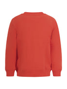 Felpa per bambina Stella McCartney Kids rossa con stampa fiori sul davanti TY4B00 Z0499 426 STELLA McCARTNEY KIDS 