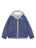 Giubbino per bambino K-Way Kids blu con design imbottito K7142TW C00 K-WAY KIDS 