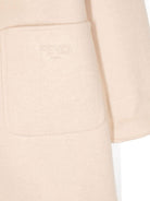 Cappotto doppiopetto JUA213 A8DO F1P2N FENDI KIDS 