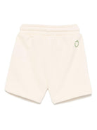 Shorts sportivi per neonato TRUSSARDI JUNIOR beige con logo TIP25016BE BUTTER TRUSSARDI JUNIOR 