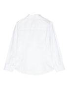 Camicia per bambino Stella McCartney Kids bianco con applicazione a pois con papillon TV5P20 P0275 100 STELLA McCARTNEY KIDS 