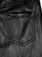 Pantaloni con banda logo per bambino John Richmond Junior nero con vita elasticizzata RGA24093LE BLACK JOHN RICHMOND JUNIOR 