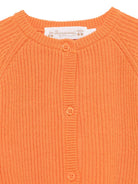 Cardigan Giusto per neonato Bonpoint arancione con girocollo S05OCAK00001 065B BONPOINT 