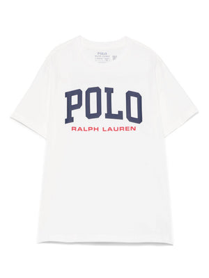 Polo Ralph Lauren Kids white T-shirt with logo print