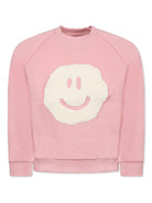 Felpa con stampa per neonata Molo rosa con girocollo 6S25J203 8283 MOLO 